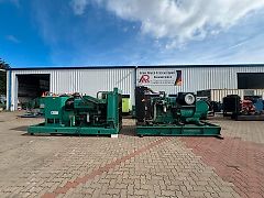 2x Cummins QSX15 G8 Stromaggregat 500 KVA Stromerzeuger Generator