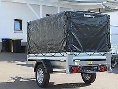 Brenderup 1205 SUB 750 Kippi inkl. Plane black Spriegel Stützrad