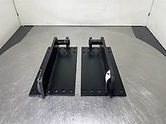 Terex TL/SKL/SKS - Adapter plate/Adapterplatte/Aanlasoor