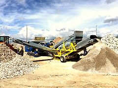 Flachdecksiebanlage - 3 Fraktionen Tiger Screen 25.10 Comfort | Siebmaschine | Stationäre Siebanlage