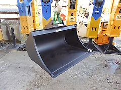 Lehnhoff - Löffel / Graben-Räum-Löffel starr - Schnittbreite ca. 1000 mm - Lade-Löffel mit großem Volumen - mit SW-Aufnahme orig. Lehnhoff SW03 - Bagger: 2,5t-6 t