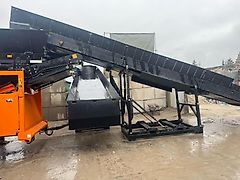 Doppstadt Komplette mobile modulare Vorbehandlungsanlage für Gewerbeabfall