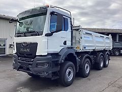 MAN TGS 35.520 8x4 BB CH Meiller Stahl Bormatik Trigenius Retarder