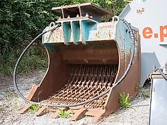 VTN SB10-156 Sieblöffel Anbaugerät Bagger Mobil Kettenbagger