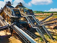 Fabo TE SERIES 2200x6000mm VIBRATING SCREEN