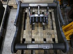 Oilquick - SW-Umbaurahmen OQ 80 orig. 2 Leitungen - hydr. Anbaugeräte (z.B. für Schwenk-Löffel ) - SW-Identmaße: 80-590-670-590-80 - Bagger: 25t-43t