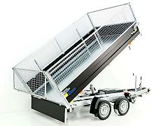 Debon Dreiseitenkipper 180x324 3,5t|Black Edition |Gitter