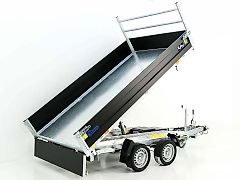 Debon Dreiseitenkipper 180x324 3,5t|Black Edition |Rampen|Stützen