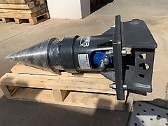 Kegelspalter, Bagger, Kegelspitze austauschbar, Holzspalter