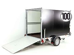 vezeko Kofferanhänger 152x255cm Höhe:160cm 1,3t|schwarz