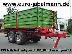 Pronar Kipper, Tandem Dreiseitenkipper, NEU, 8 - 18 to